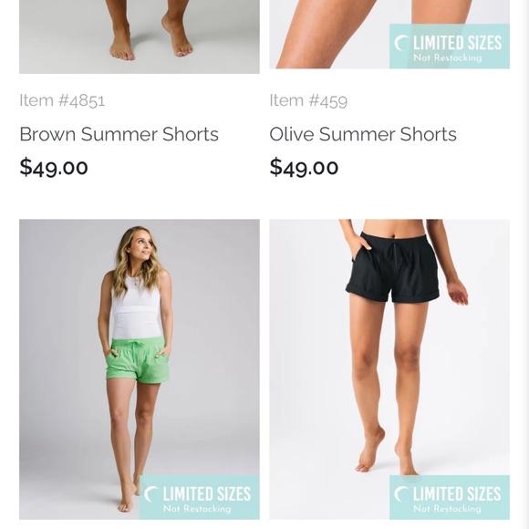 Bundle of 8 Zyia Summer shorts size Large - Picture 2 of 11